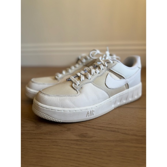Nike Other - Nike Air Force 1 React Summit White Coconut Milk Mens 10.5 DM0573-101 Low Top XX